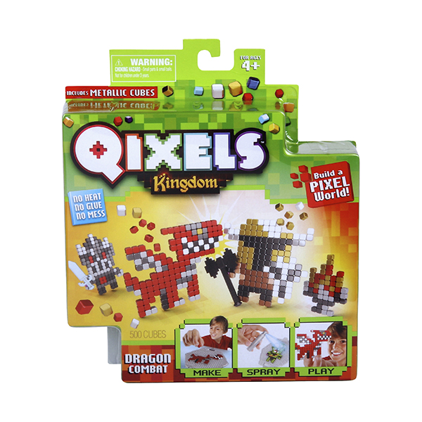 Набор для творчества из серии Qixels – Поединок с драконом  
